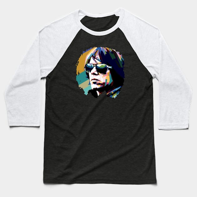 Neil Young Baseball T-Shirt by Pixy Official